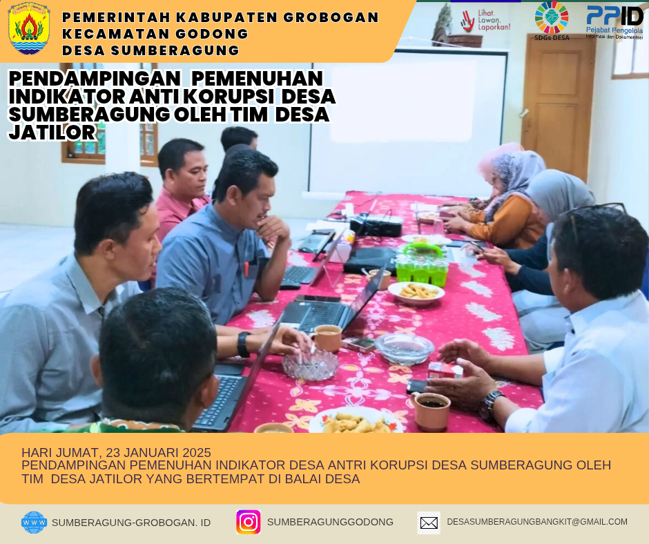 Kegiatan Desa anti Korupsi